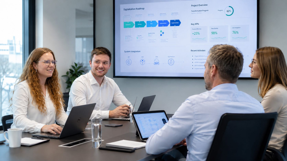 Strategiegespräch zur digitalen Transformation im Bauwesen
